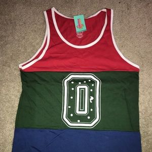 Odd future tricolor tank top size small